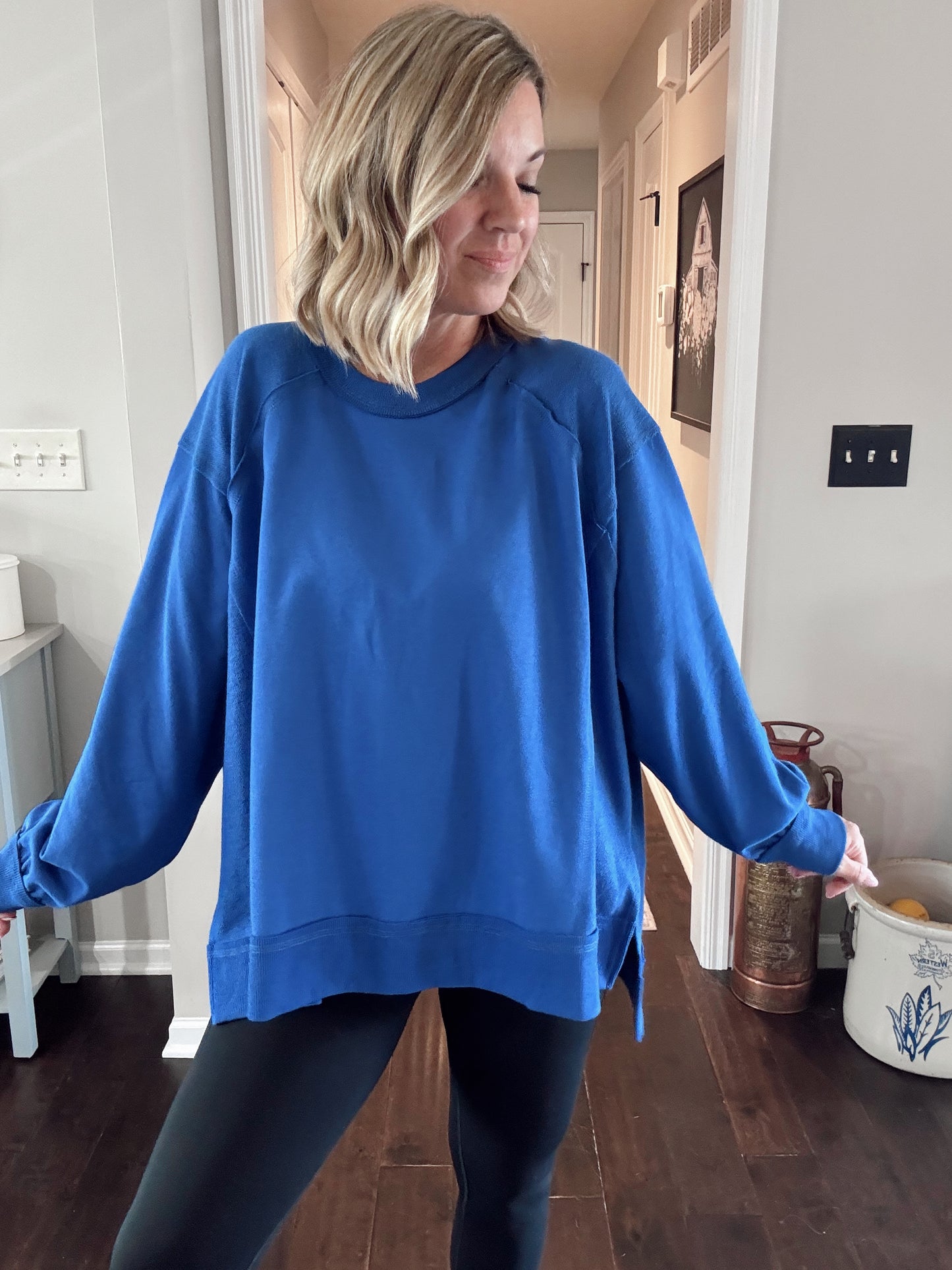 Royal Blue Top