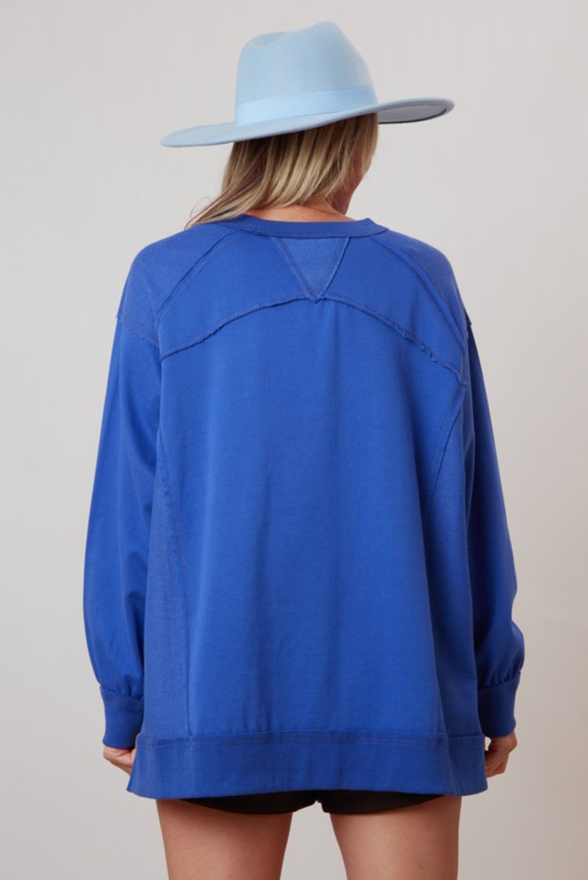 Royal Blue Top