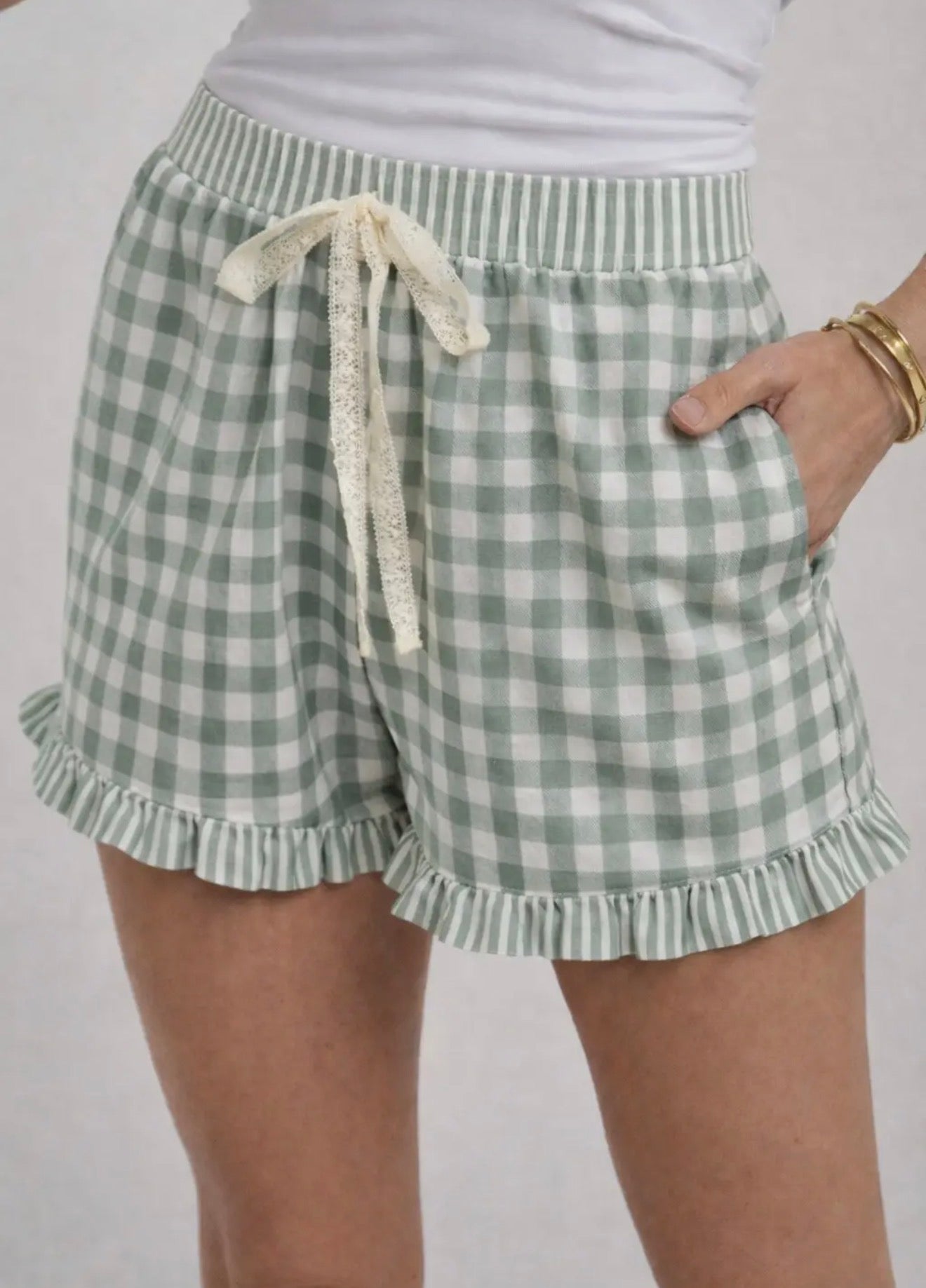 Sage Picnic Shorts