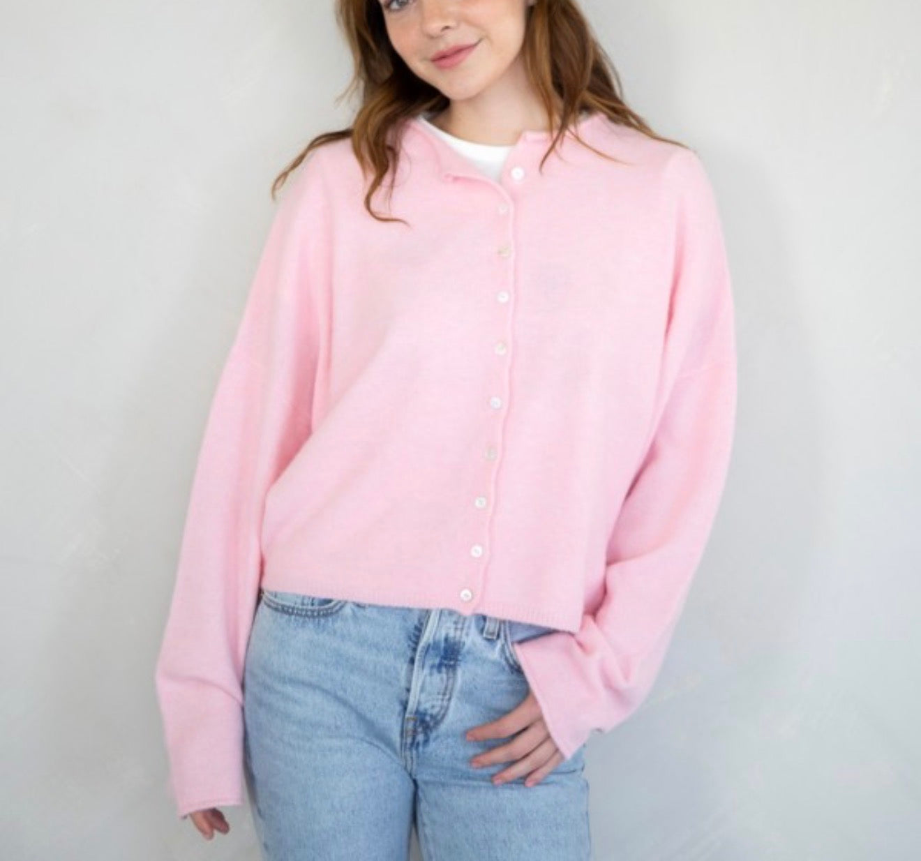 Pretty in Pink Cardigan
