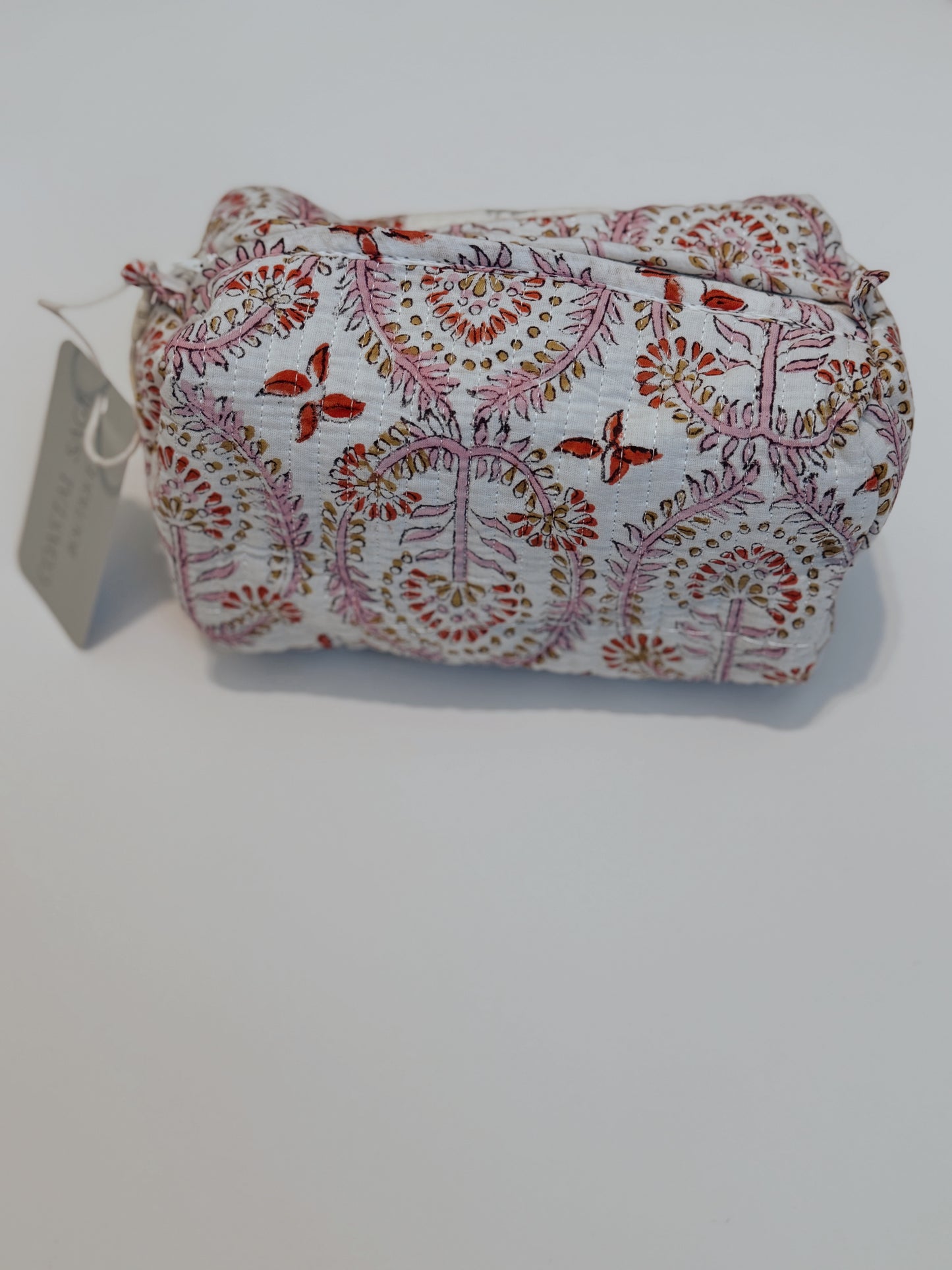 Rosemary Quilted Cosmetic Bag (Medium)