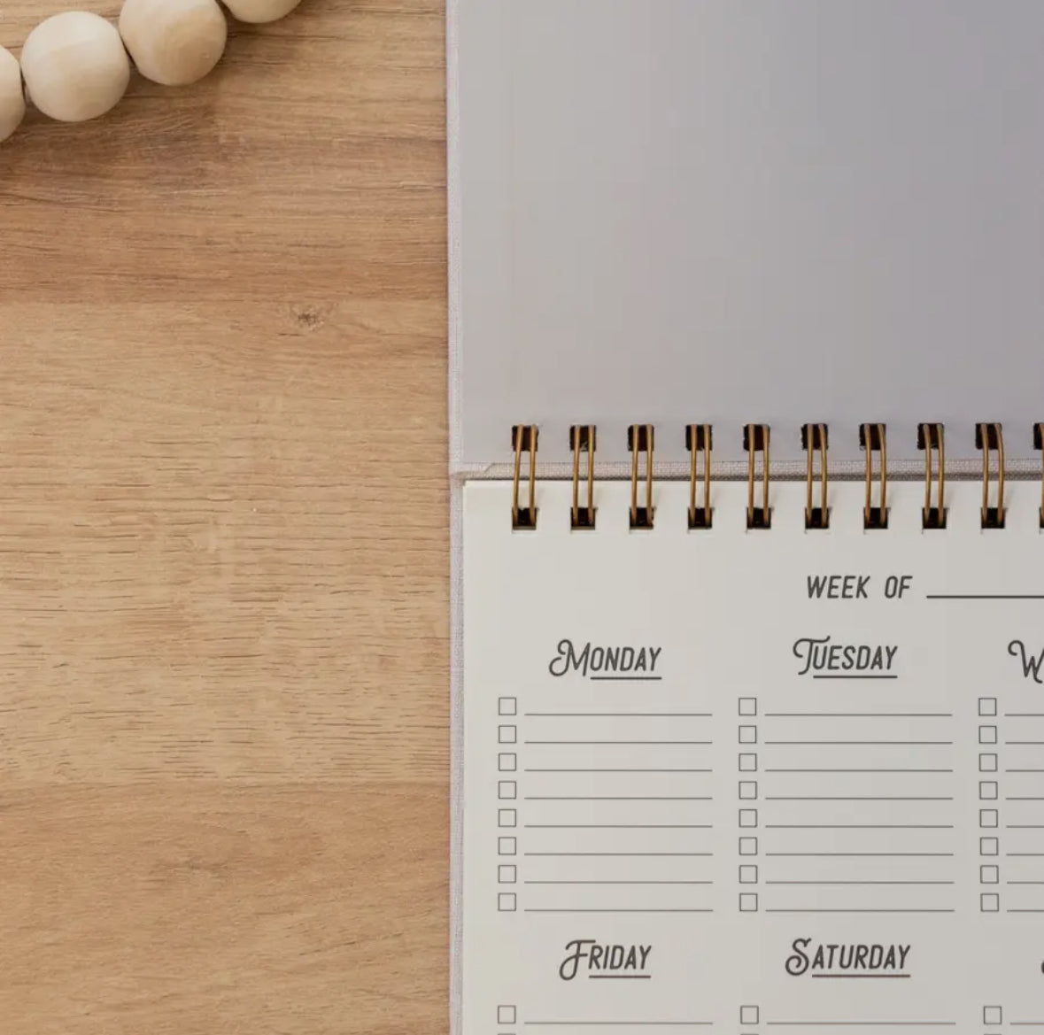 Linen Weekly Planner
