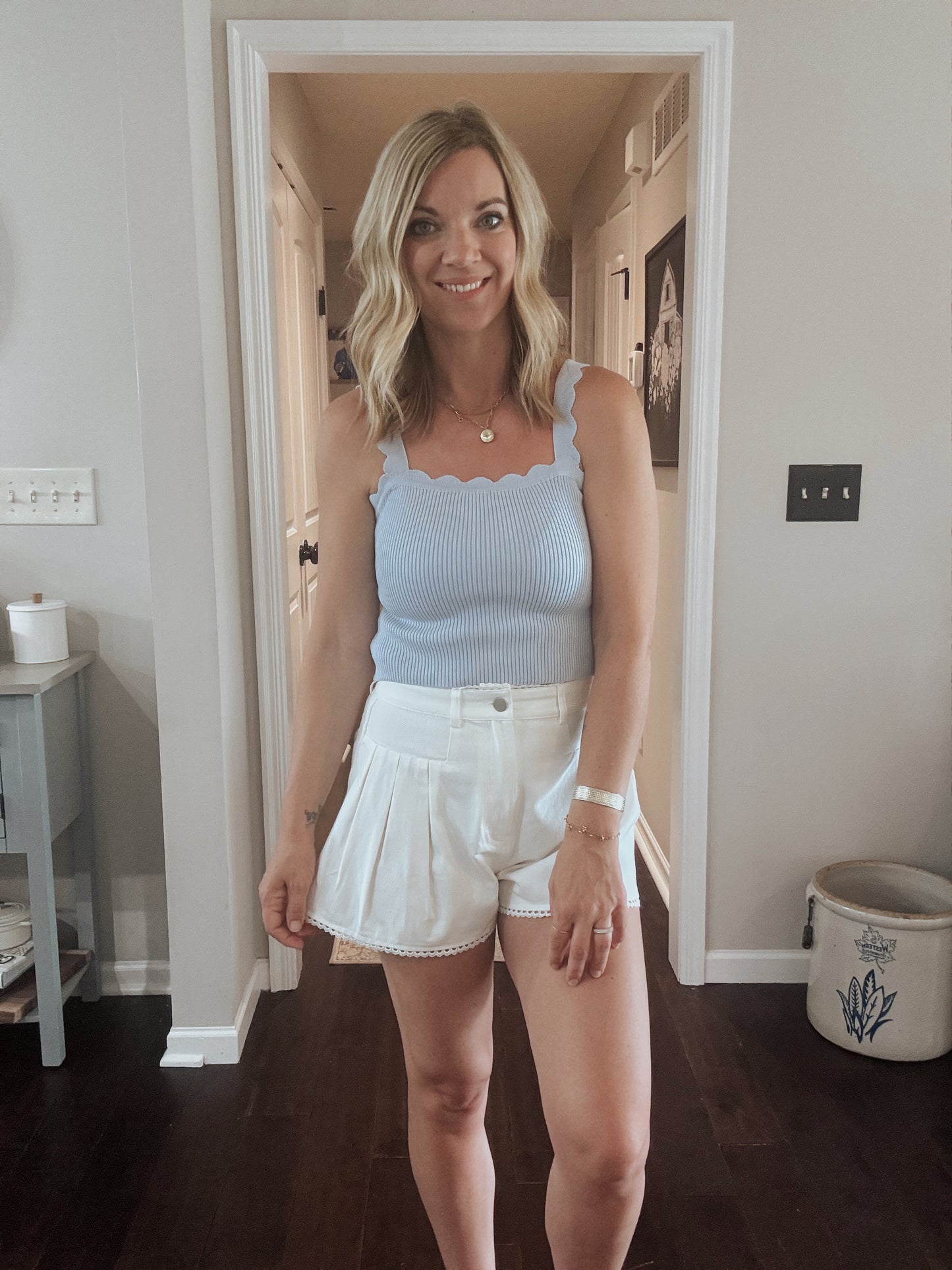 Isabella Pleated Shorts