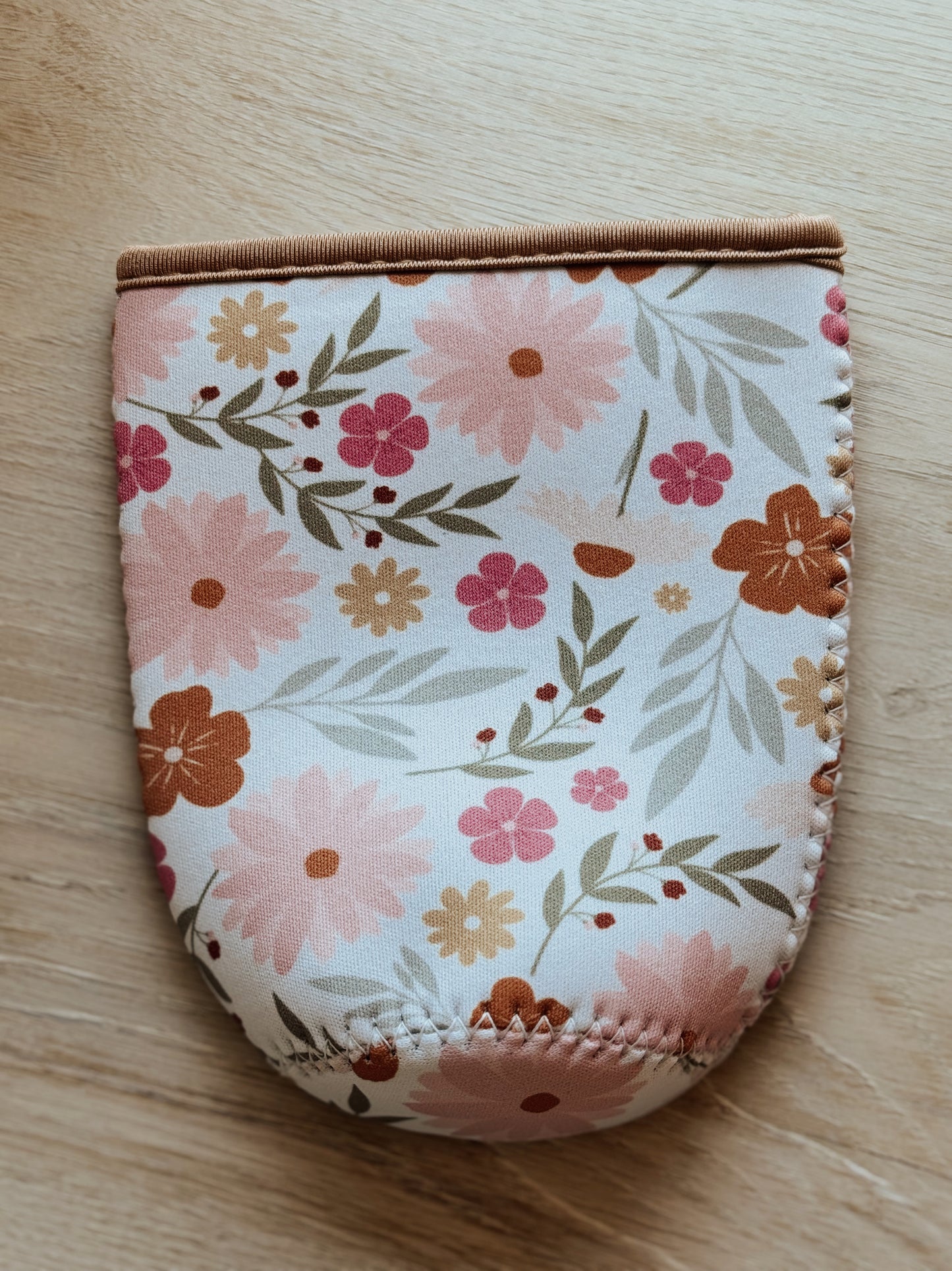 Flowers Iced Coffee Sleeve