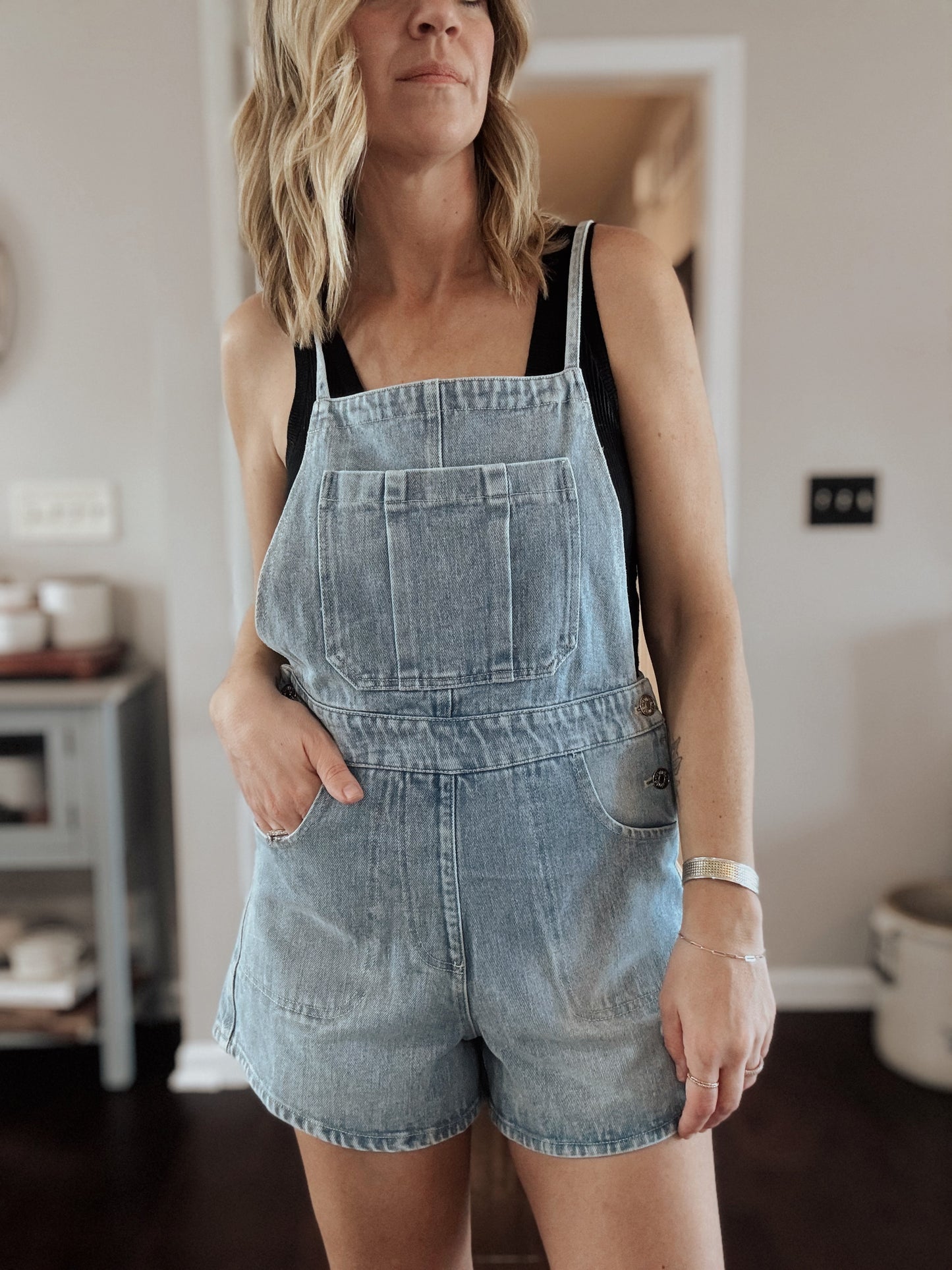 Daisy Denim Overall