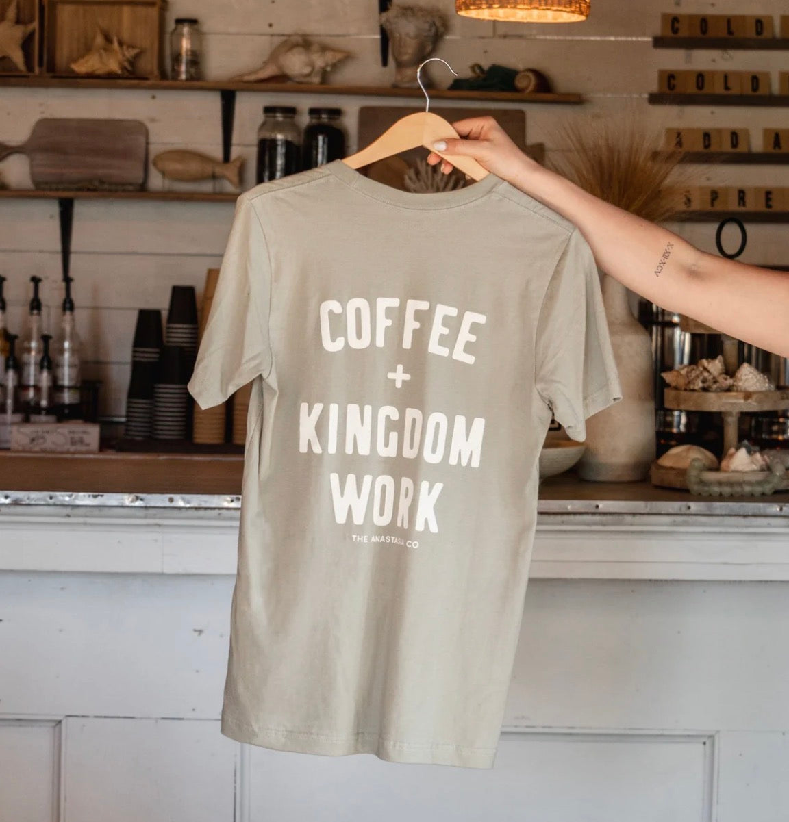Coffee + Kingdom Work Tee