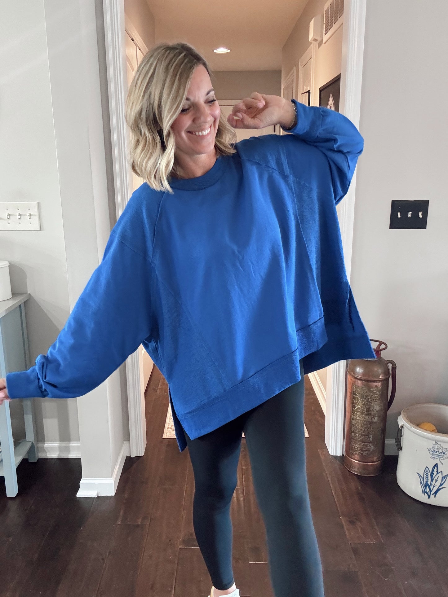 Royal Blue Top
