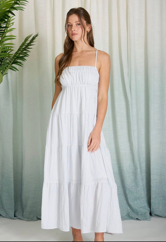 Seaside Stroll Midi Dress