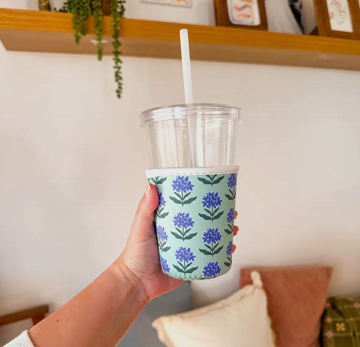 Nantucket Spring Hydrangeas Coffee Sleeve (Small)