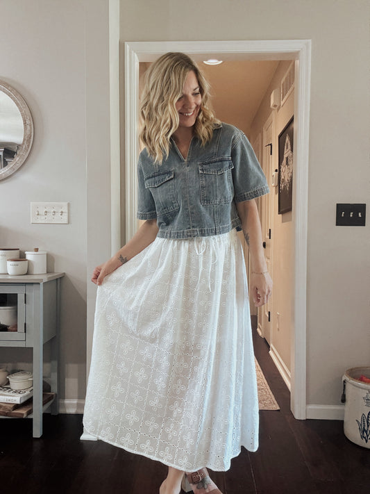 Jaclyn Midi Skirt