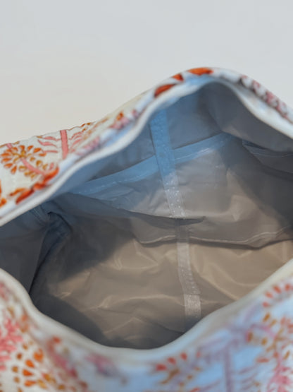 Rosemary Quilted Cosmetic Bag (Small)
