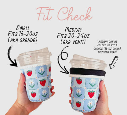 Cherries Coffee Sleeve (Medium)