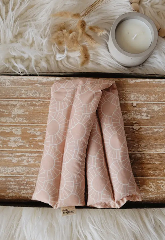 Pink Boho Aromatherapy Rice Neck Wrap