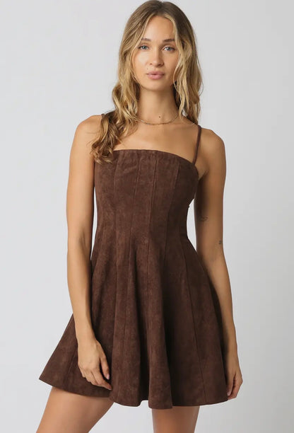 Lizzy Suede Dress