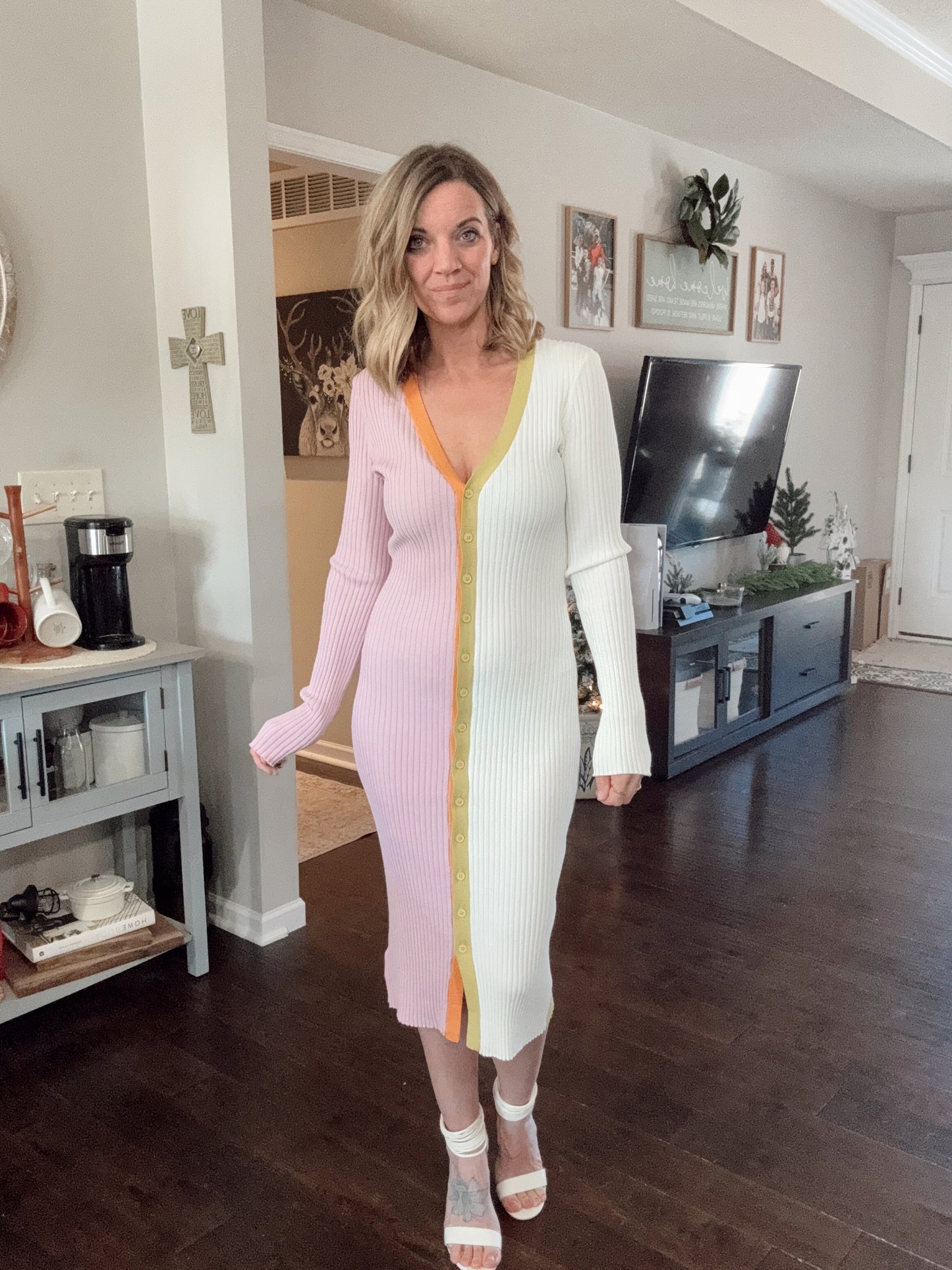 Mia Color Block Dress