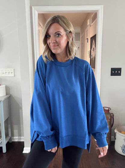 Royal Blue Top