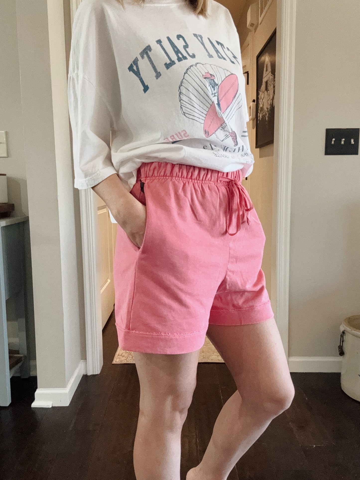Pink Sands Mineral Wash Shorts